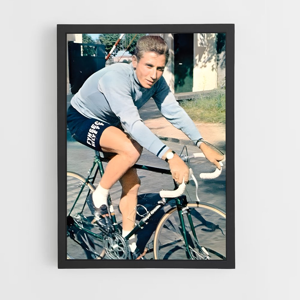 Poster Jacques anquetil – affiche Cyclisme (vue 2)